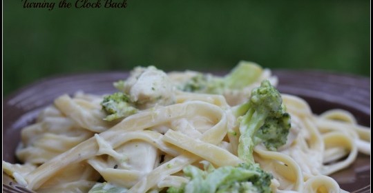 Chicken & Broccoli Fettucini Alfredo #Recipe
