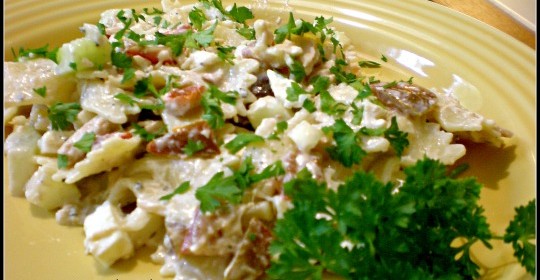 Garden Fresh Tuna Salad with Feta (#recipe)