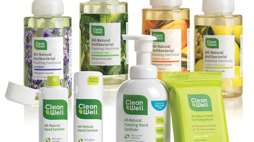 CleanWell Helps You Stay Germ Free Naturally!