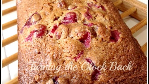 Whole Wheat Cranberry Bread #Recipe