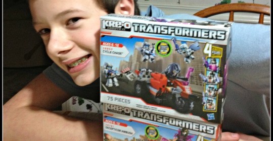 Kre o Transformers Make Christmas Day Fun! #HasbroKREO #spon