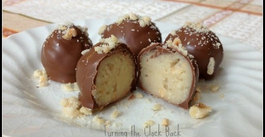 Homemade Candy #Recipe: Hazelnut Marzipan Balls