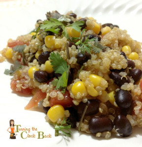 Mexican Quinoa and Black Beans edit