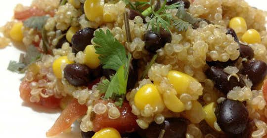 Meatless Monday Recipe: Mexican Quinoa and Black Beans #SCJgreenerchoices
