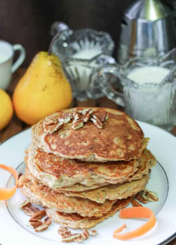 carrot cake pancakes