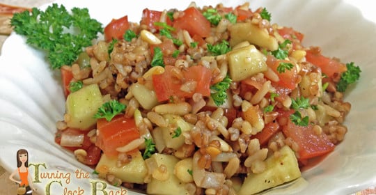 Quick and Healthy Meal Idea: Mult-Grain Garden Salad #LoveEveryMinute