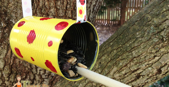 Earth Day Craft Idea: Make a Tin Can Bird Feeder!