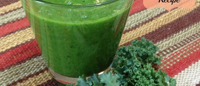 Tropical Green Smoothie Recipe and a Nature’s Greens Pinterest Contest #sipyournaturesgreens #sponsored