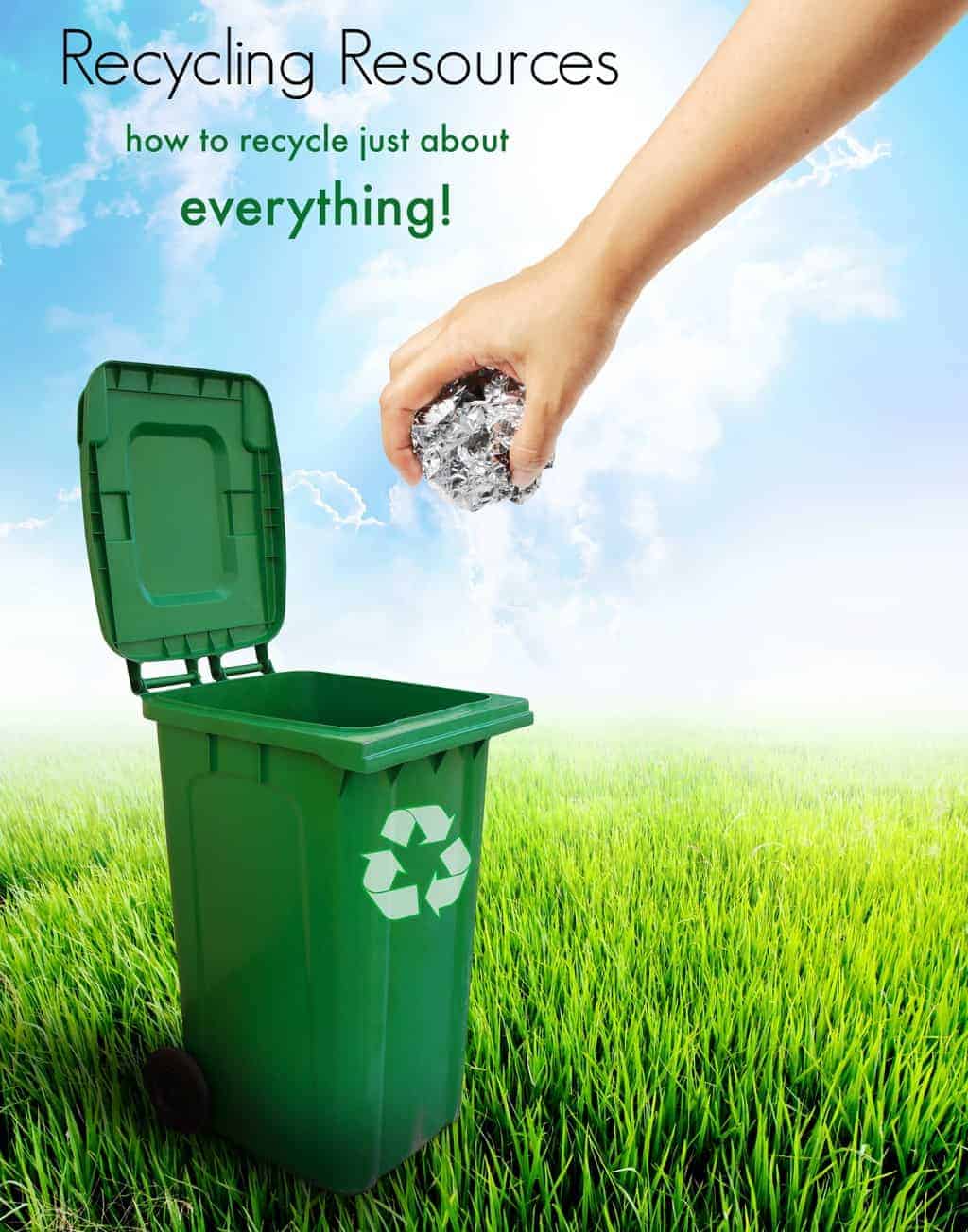 Declutter the house, but don't let your unwanted items end up in landfills. Check out these recycling resources to help you reduce your carbon footprint.