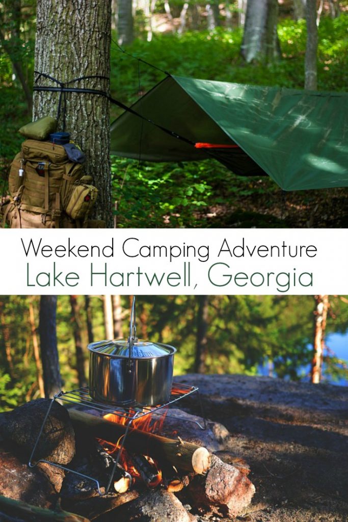Weekend Camping Adventure in Lake Hartwell, Georgia