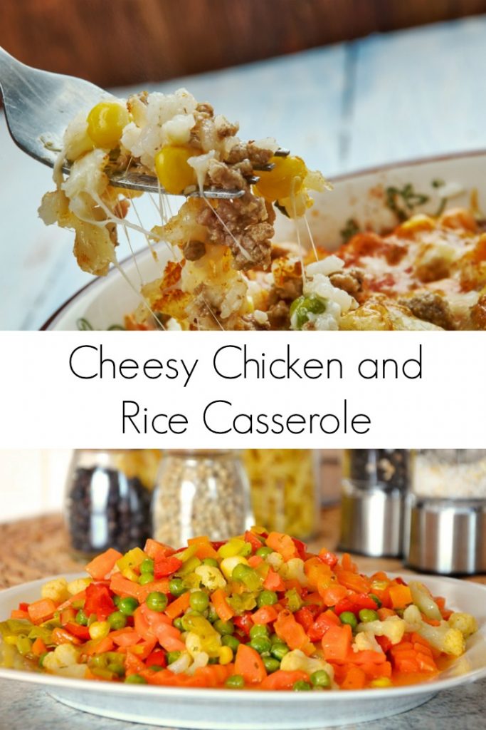 Cheesy Chicken and Rice Casserole Recipe - Turning the Clock Back