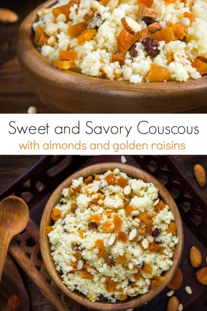 Sweet and Savory Couscous Recipe with Almonds and Golden Raisins