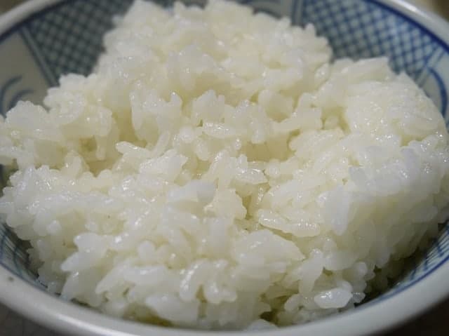 cooked rice in a bowl