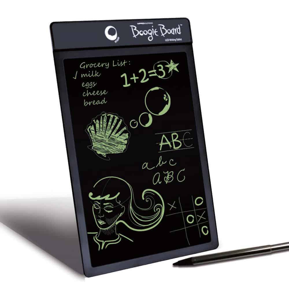 Boogie Board Elecronic Writing Tablet for Busy Families Turning the