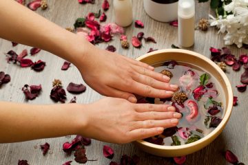 spa for hands and healthy nails