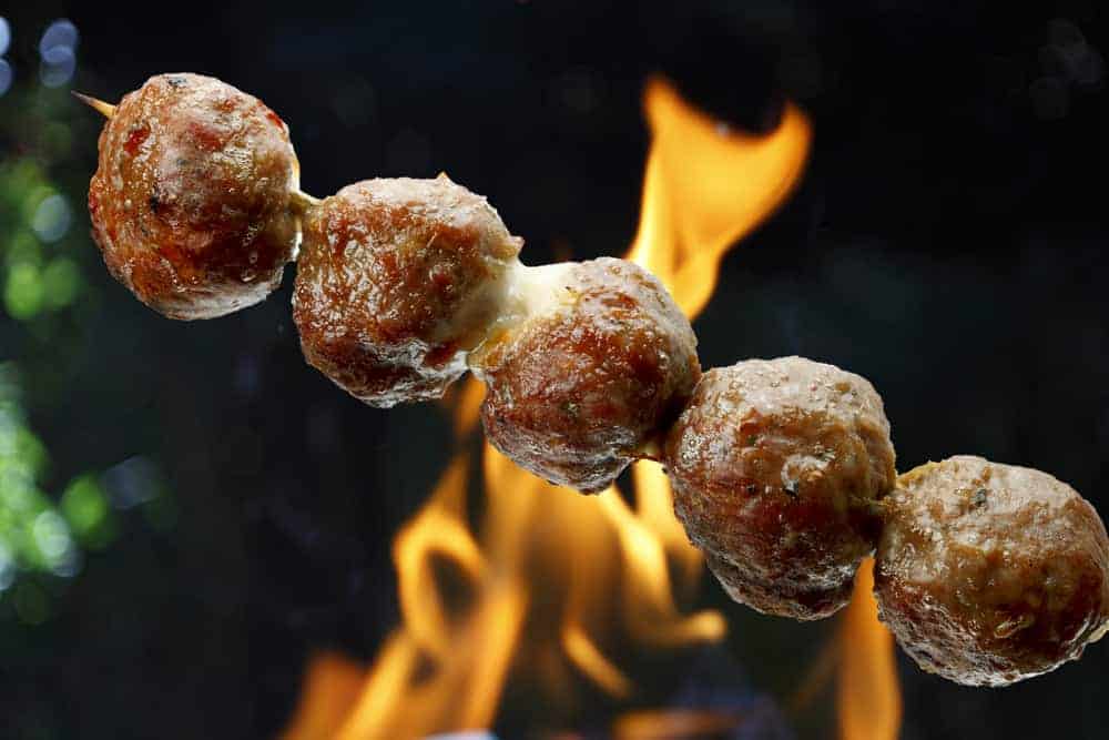 How to Grill Meatballs