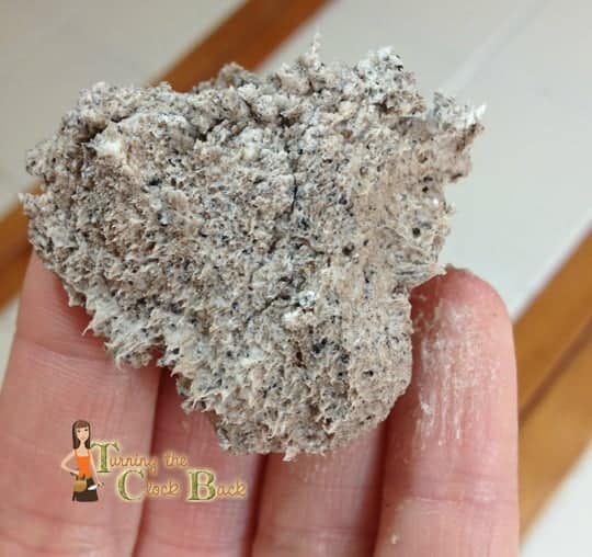 brown sugar shea butter scrub closeup 