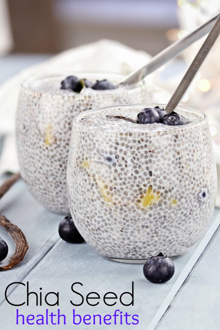 Chia Seed Health Benefits and Basic Chia Seed Pudding Recipe