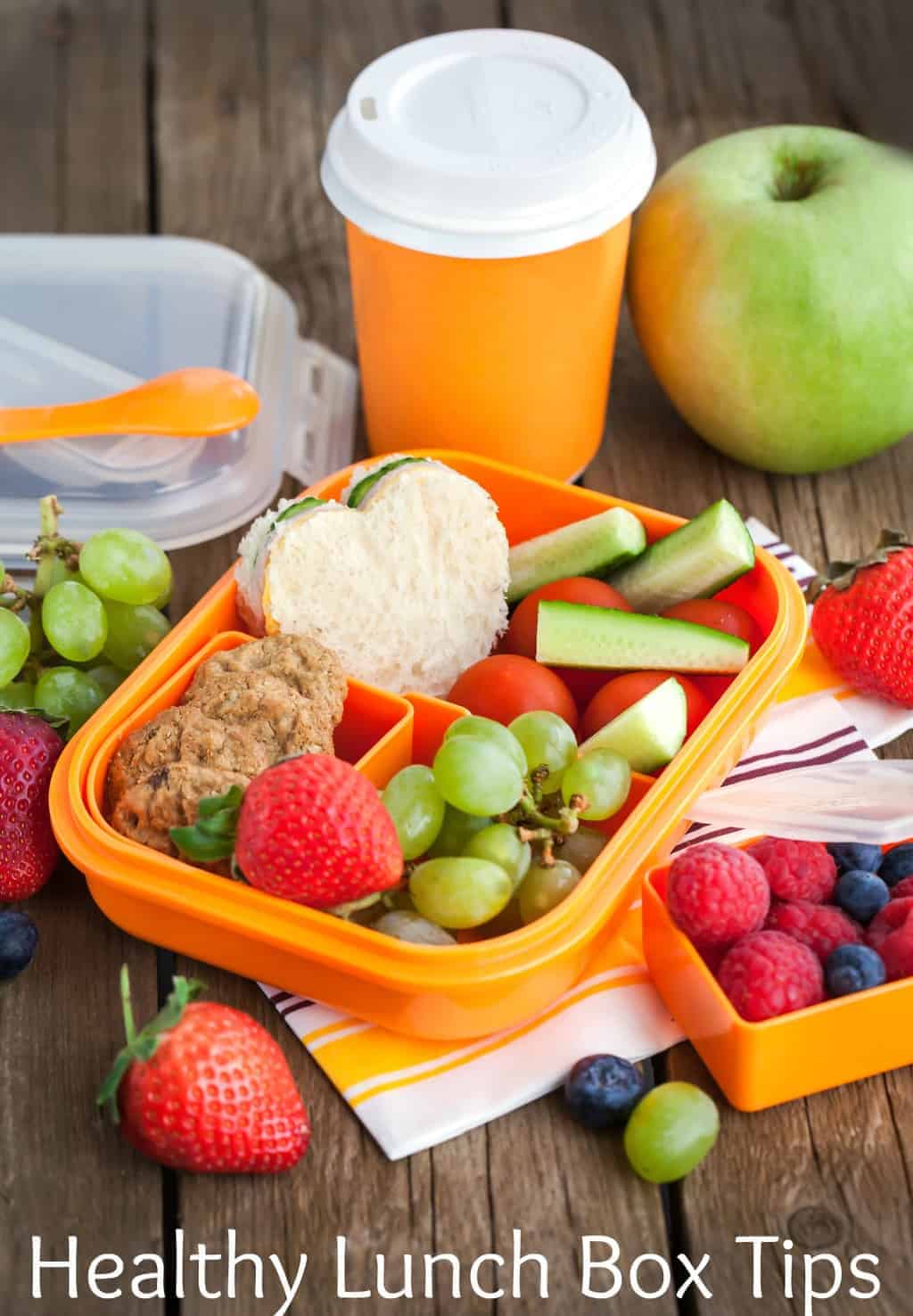 Healthy Lunch Box Tips for Kids and Parents - Turning the Clock Back