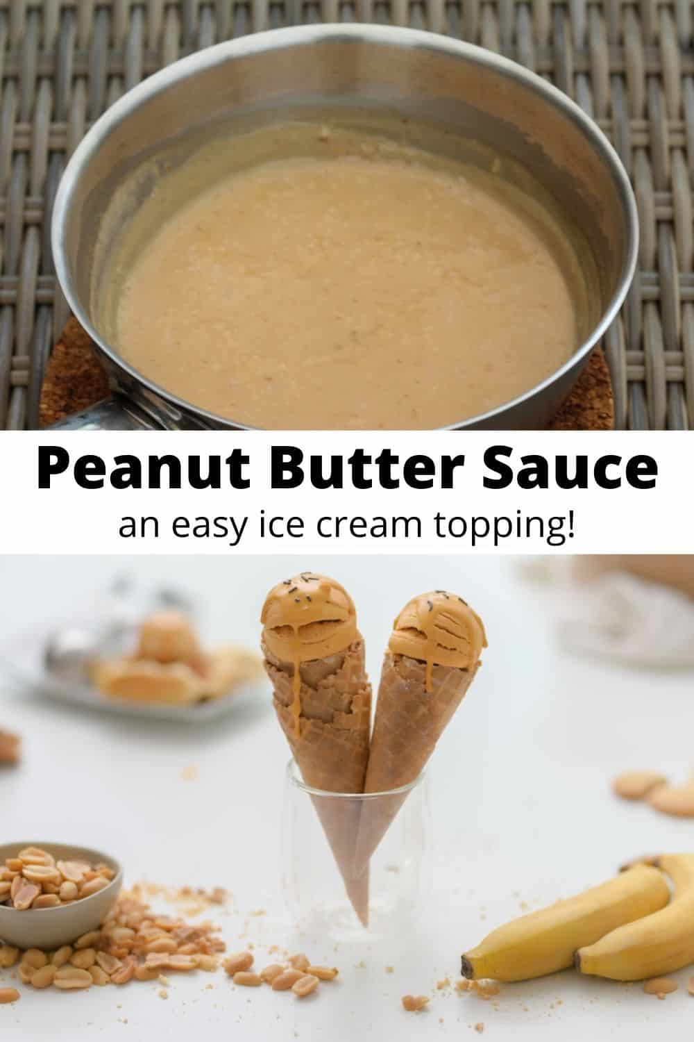 Peanut Butter Sauce Recipe for Ice Cream Turning the Clock Back