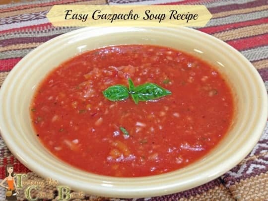 easy gazpacho soup recipe