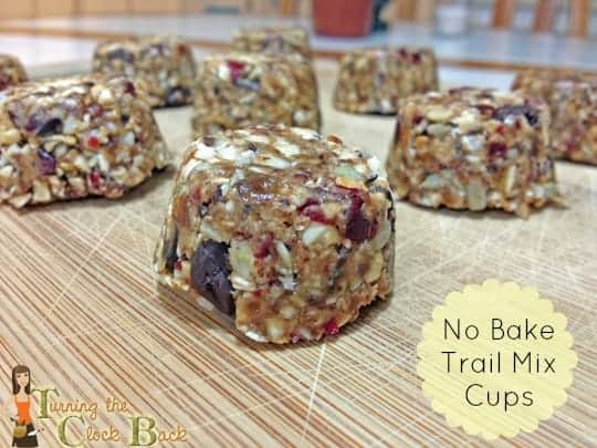 healthy snack ideas trail mix cups