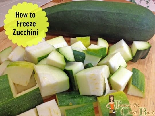 how to freeze zucchini 