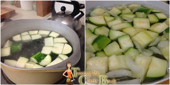 learning how to freeze zucchini