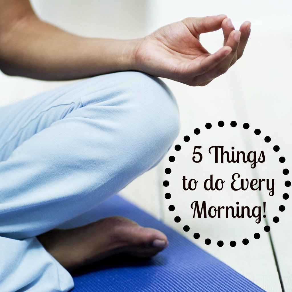 5 things to add to your morning routine