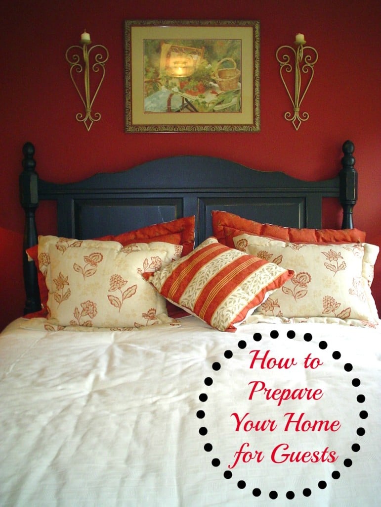 how to prepare your home for guests