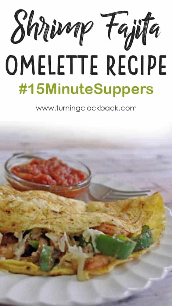 Shrimp Fajita Omelette Recipe