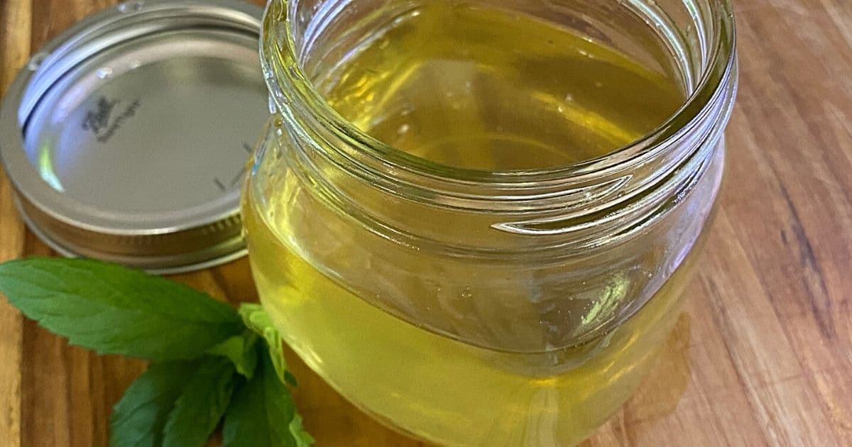 How to Make Mint Simple Syrup Turning the Clock Back