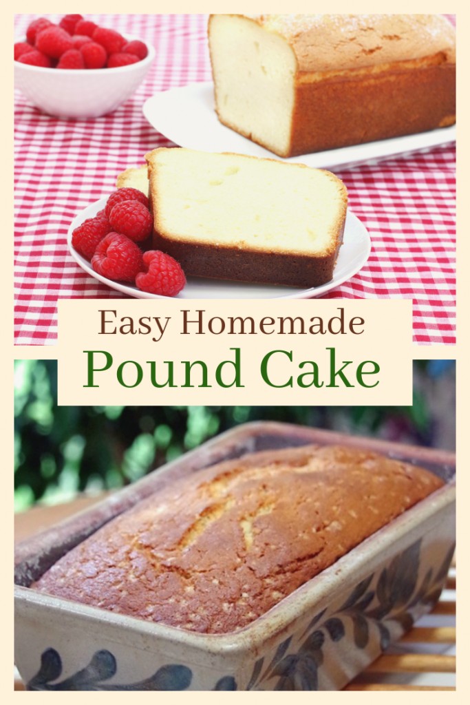 Easy Homemade Pound Cake Recipe