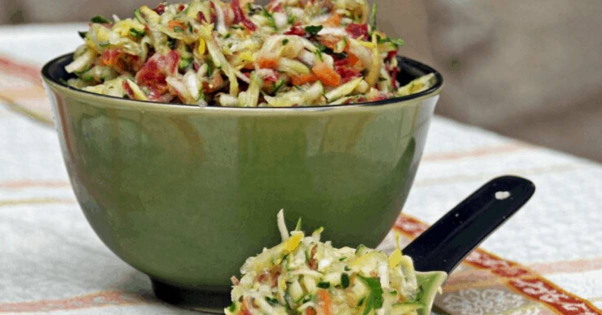 Zucchini Carrot Slaw and Zucchini Recipe Collection