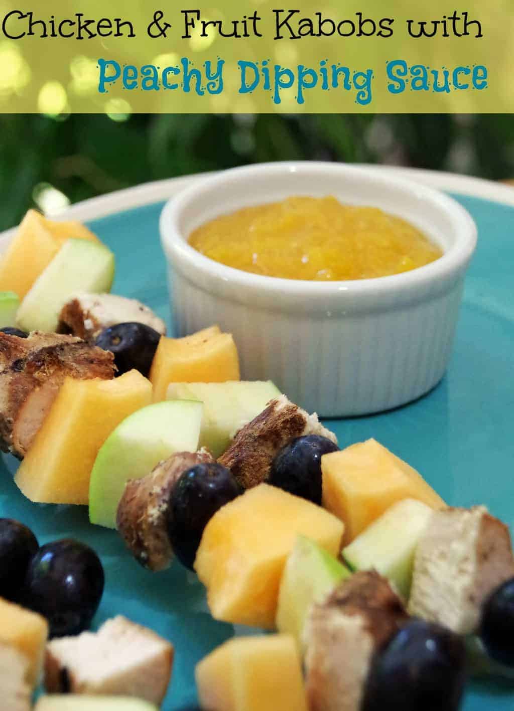 Kid Friendly Recipe Chicken and Fruit Kabobs