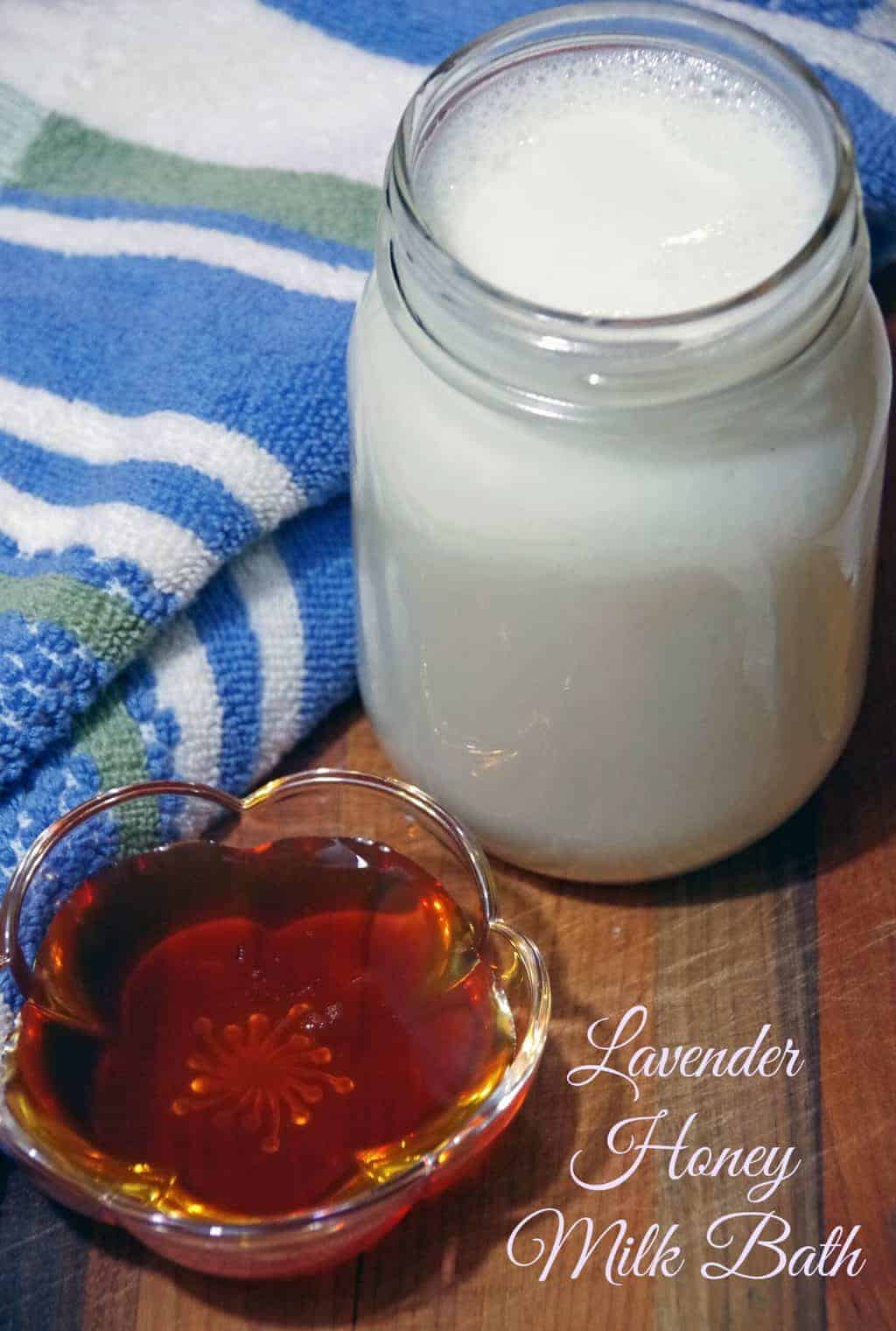 Lavender Honey Milk Bath Recipe Turning the Clock Back