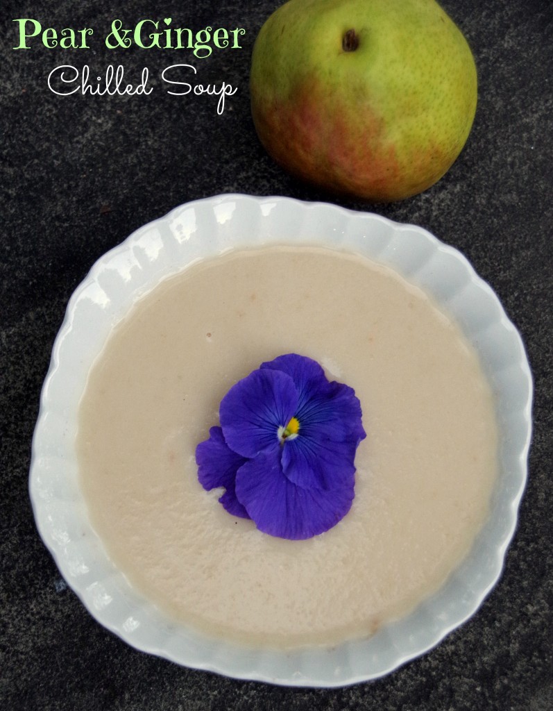 Pear Ginger Soup Recipe 