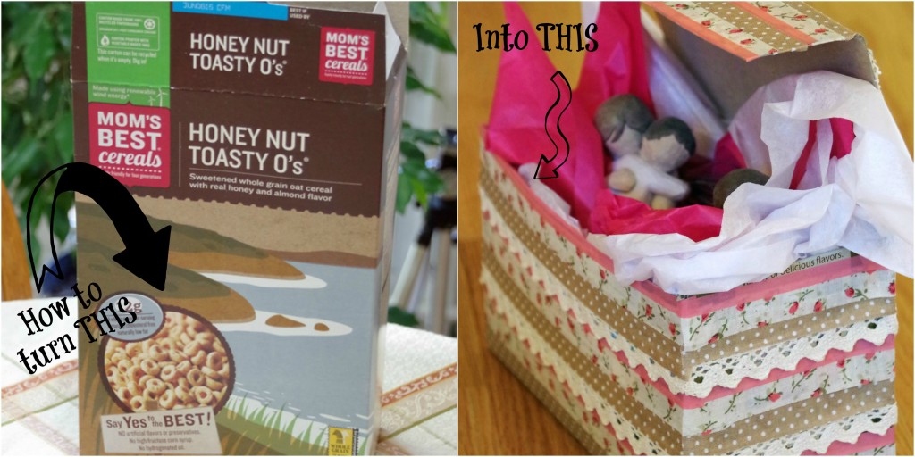 Turn a Cereal Box into a Beautiful Gift Box 2