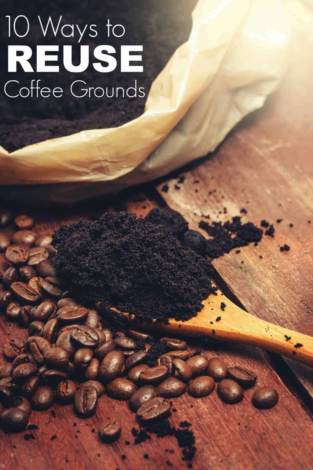 10 Ways to Reuse Coffee Grounds Turning the Clock Back
