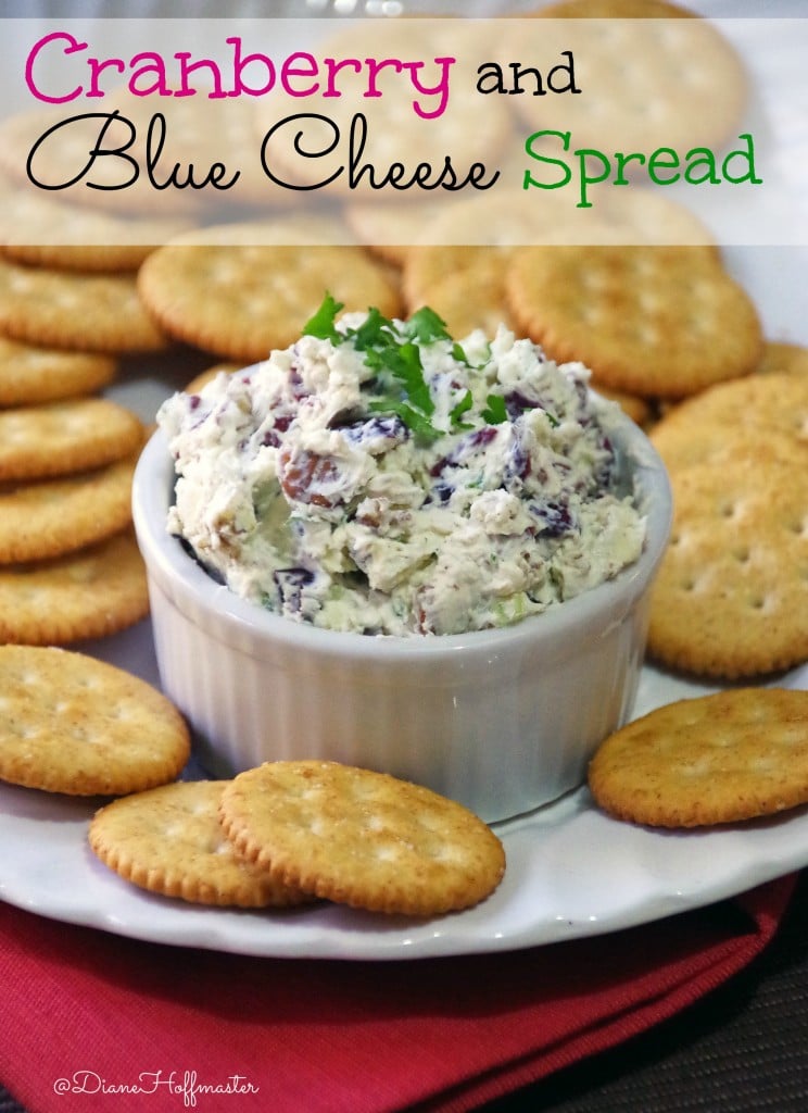 Cranberry and Blue Cheese Spread and Festive Appetizer Roundup