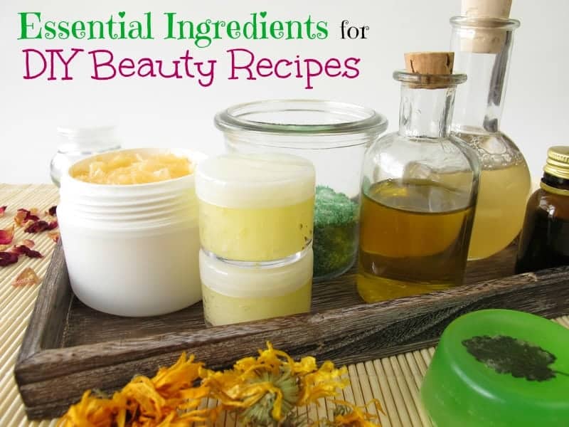 Essential Ingredients for DIY beauty recipes