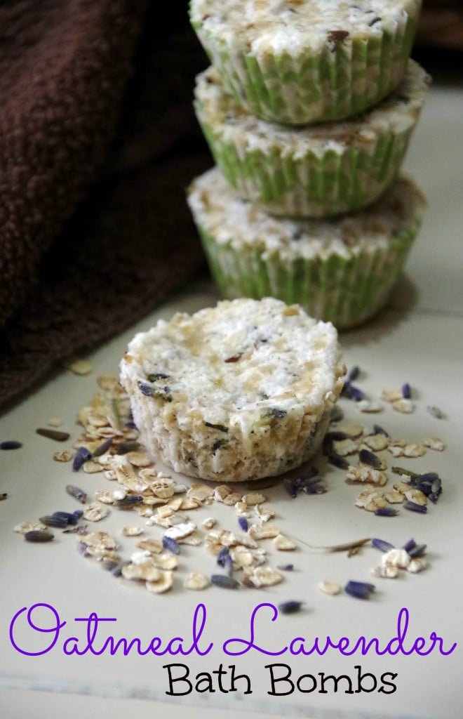 Oatmeal Lavender bath bombs 2