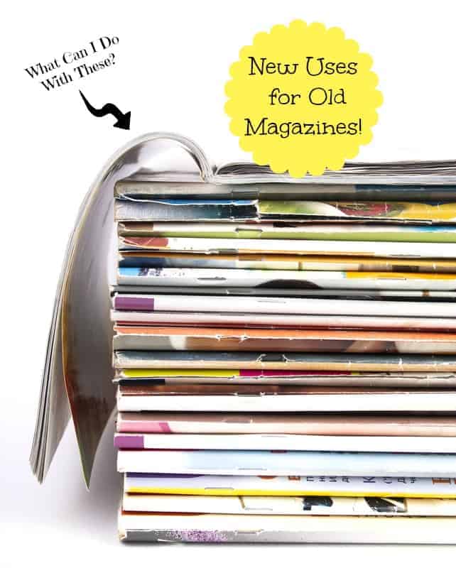 How to Repurpose Old Magazines