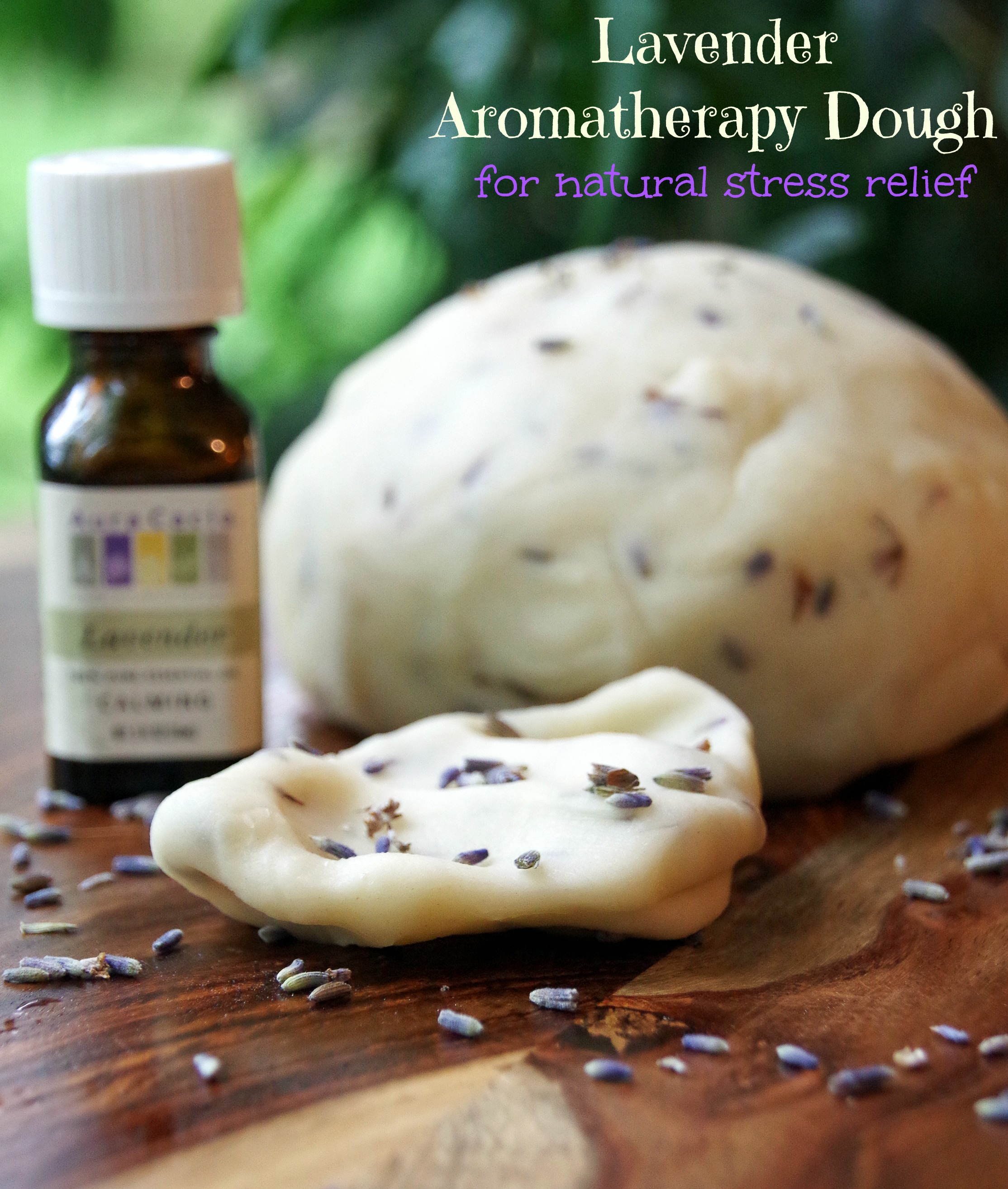 Lavender Aromatherapy Dough for Natural Stress Relief