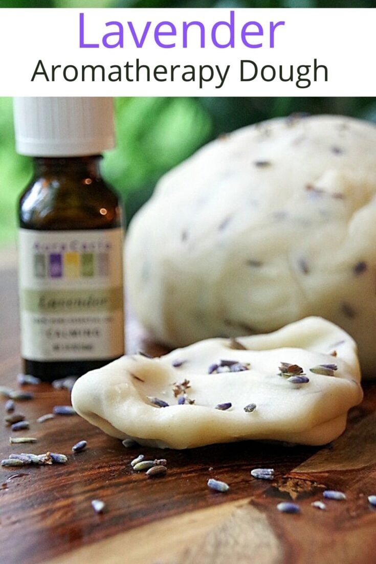 Homemade Aromatherapy Play-dough - The Baker Chick