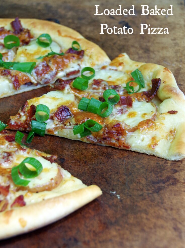 Loaded Baked Potato Pizza Recipe