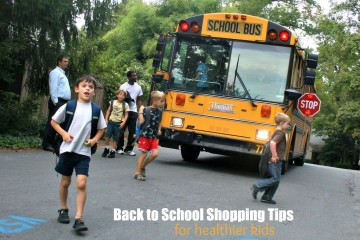 Back to School Shopping Tips for Healthier Kids