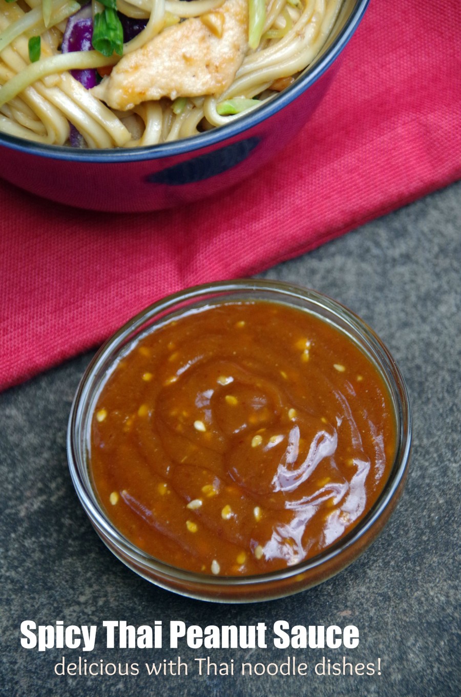 Spicy Thai Peanut Sauce Recipe - Turning the Clock Back