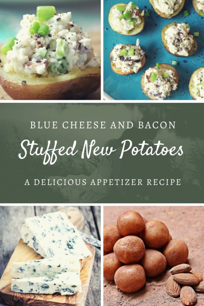 Blue Cheese and Bacon Stuffed Red Potatoes