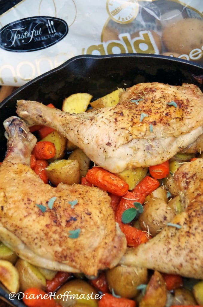 Chicken and Potato Skillet Dinner Recipe